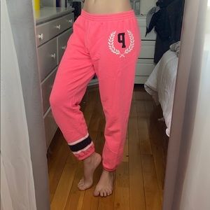 Victoria secret Neon sweats